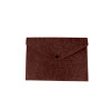 Felt File Organisers Dark Brown